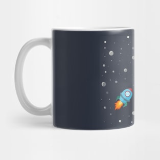 Spaceship to the moon Mug